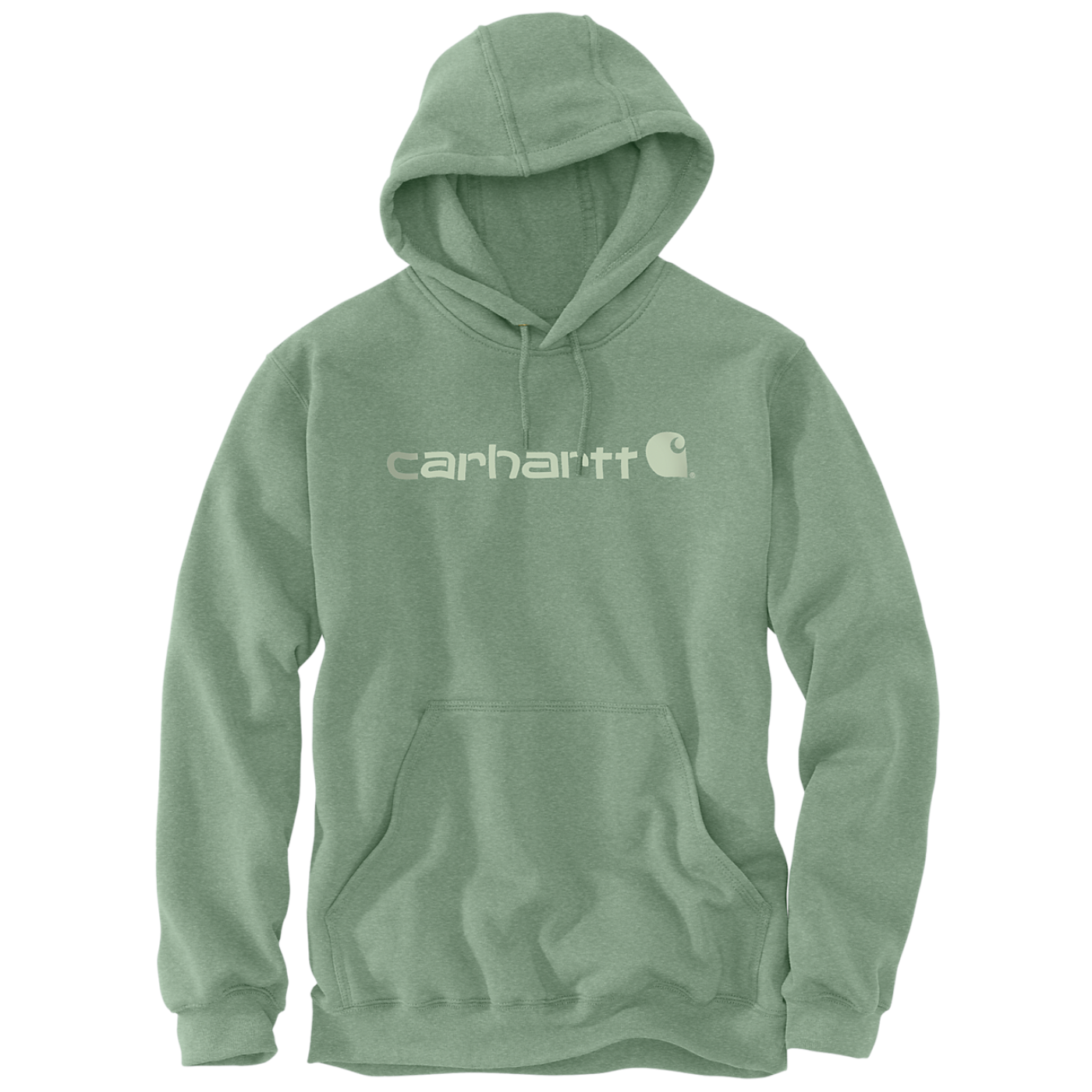 Carhartt Signature Logo Hoodie Green