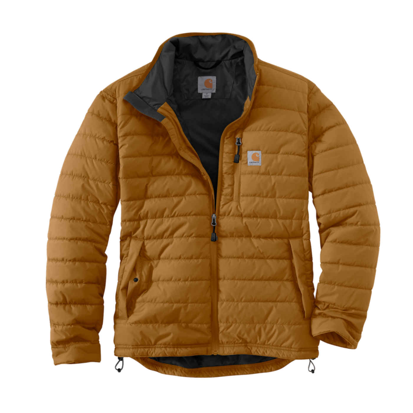 Carhartt Men's Rain Defender™ Relaxed Fit Lightweight Insulated Jacket in Camel