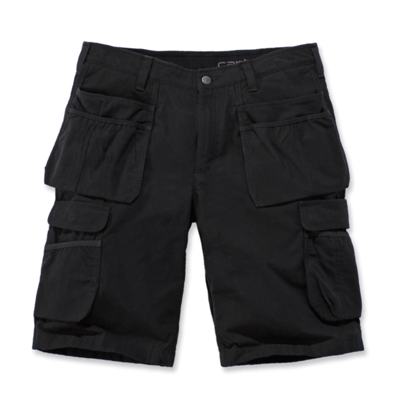 Carhartt Men's Relaxed 12" Steel Rugged Flex™ Ripstop Cargo Shorts Black