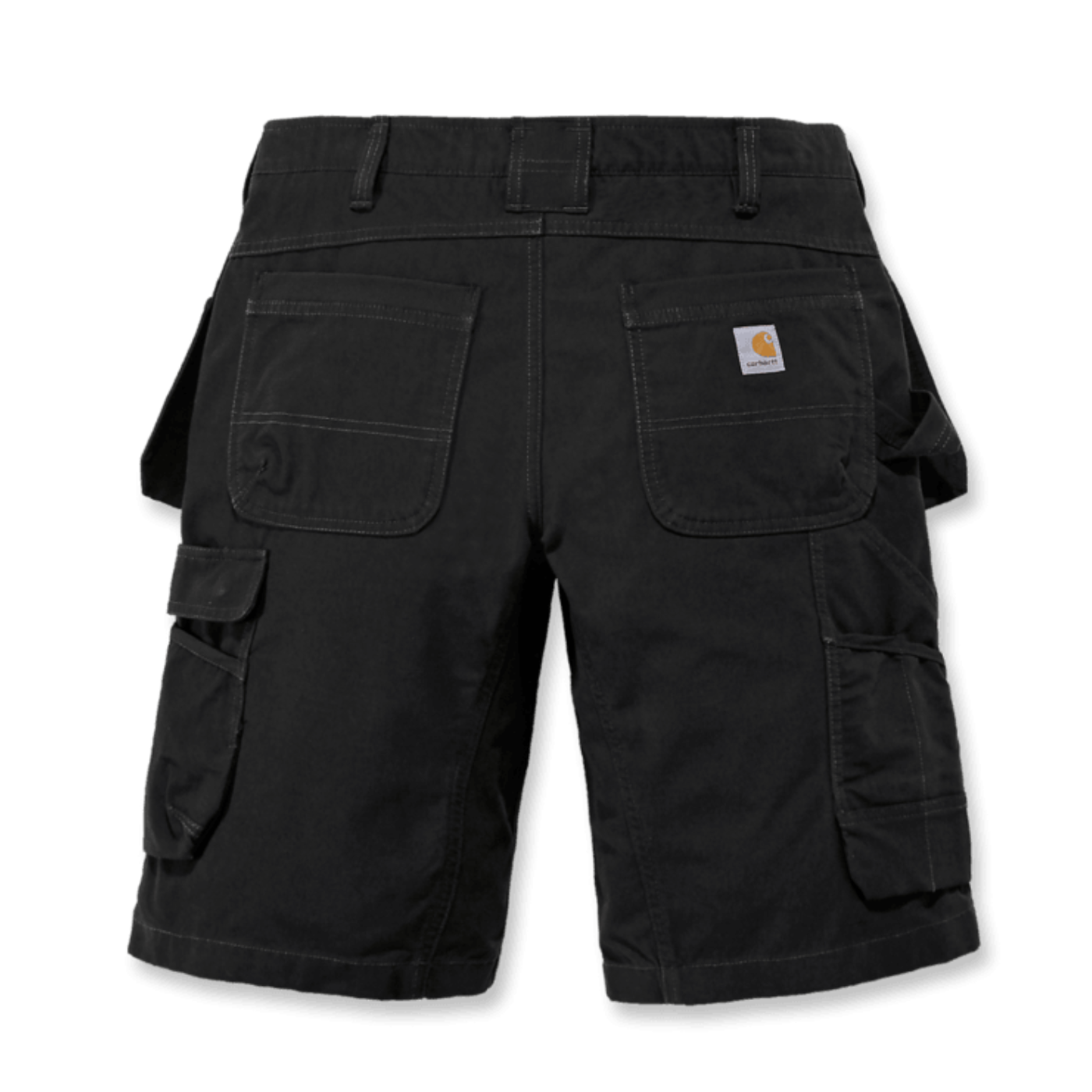 Carhartt Men's Relaxed 12" Steel Rugged Flex™ Ripstop Cargo Shorts Black