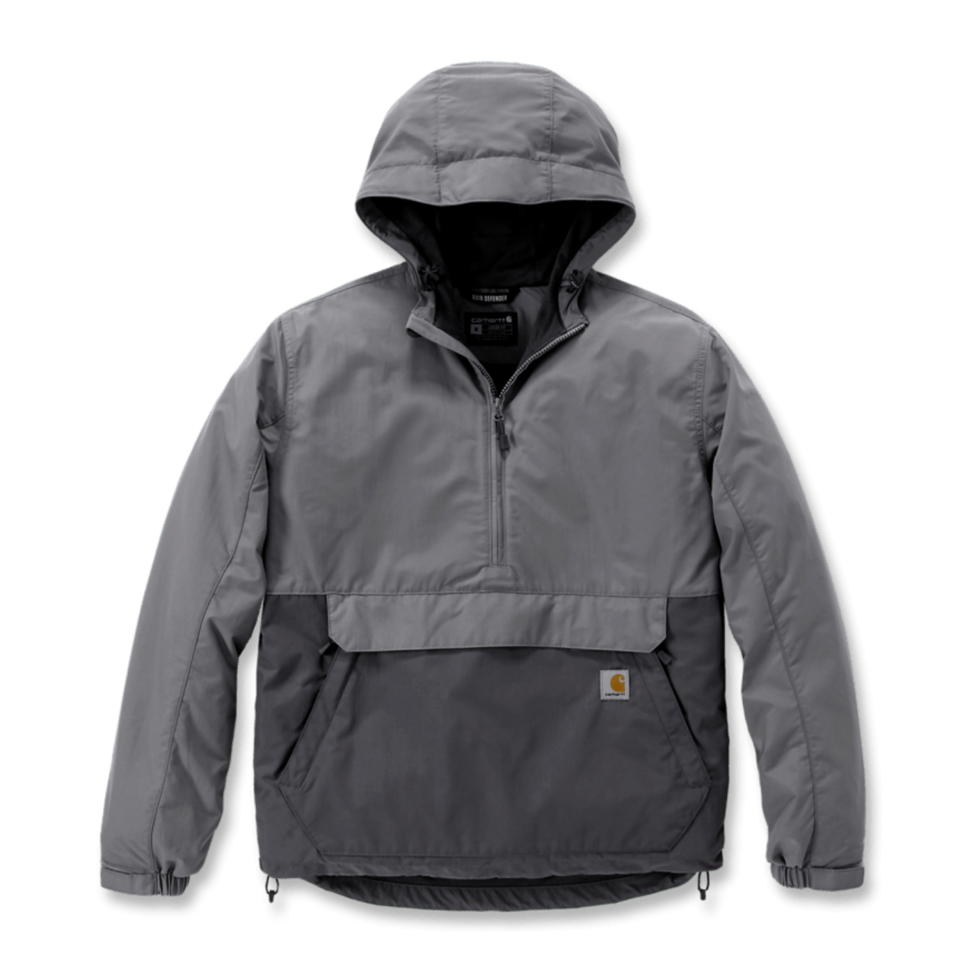 Carhartt Men's Anorak Rain Defender Jacket in Grey