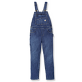 Carhartt Relaxed Denim Women's Dungarees in Blue
