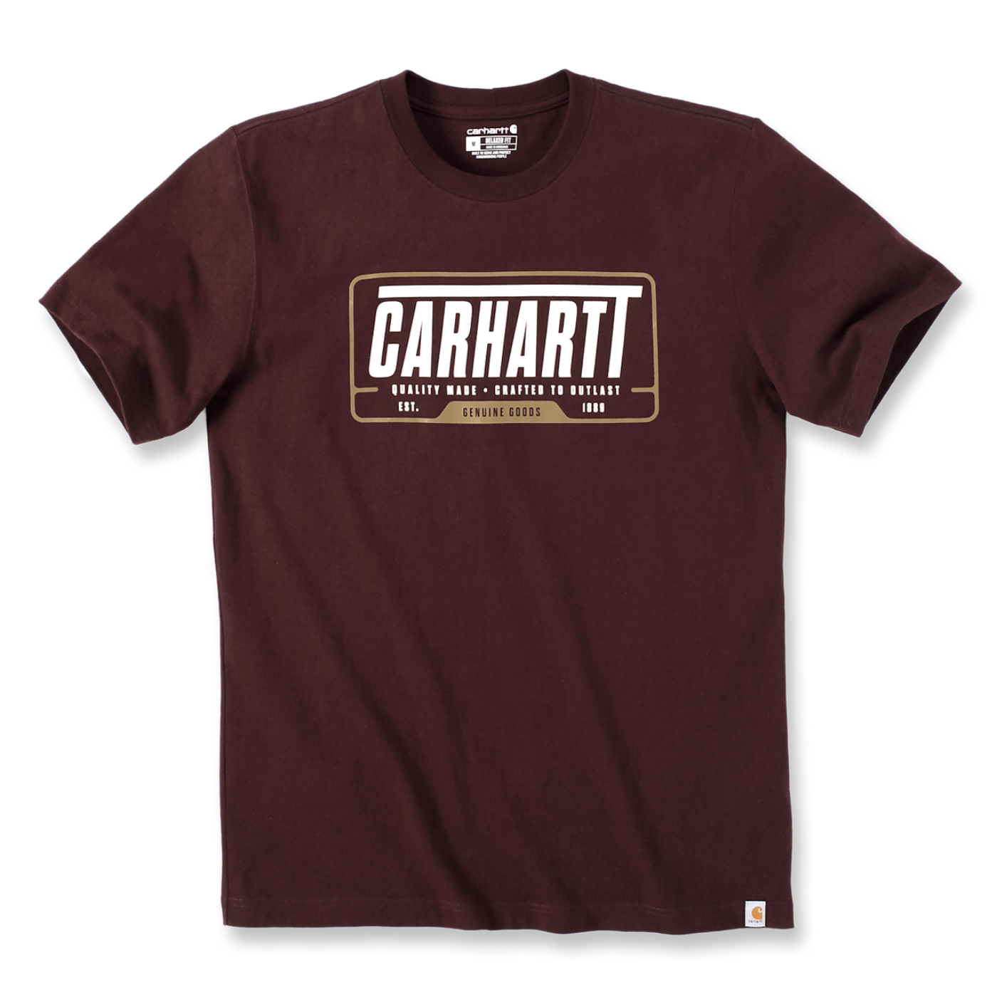 Red Carhartt Crafted Graphic T-Shirt