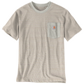 Carhartt Pocket Stripe T-Shirt Gray