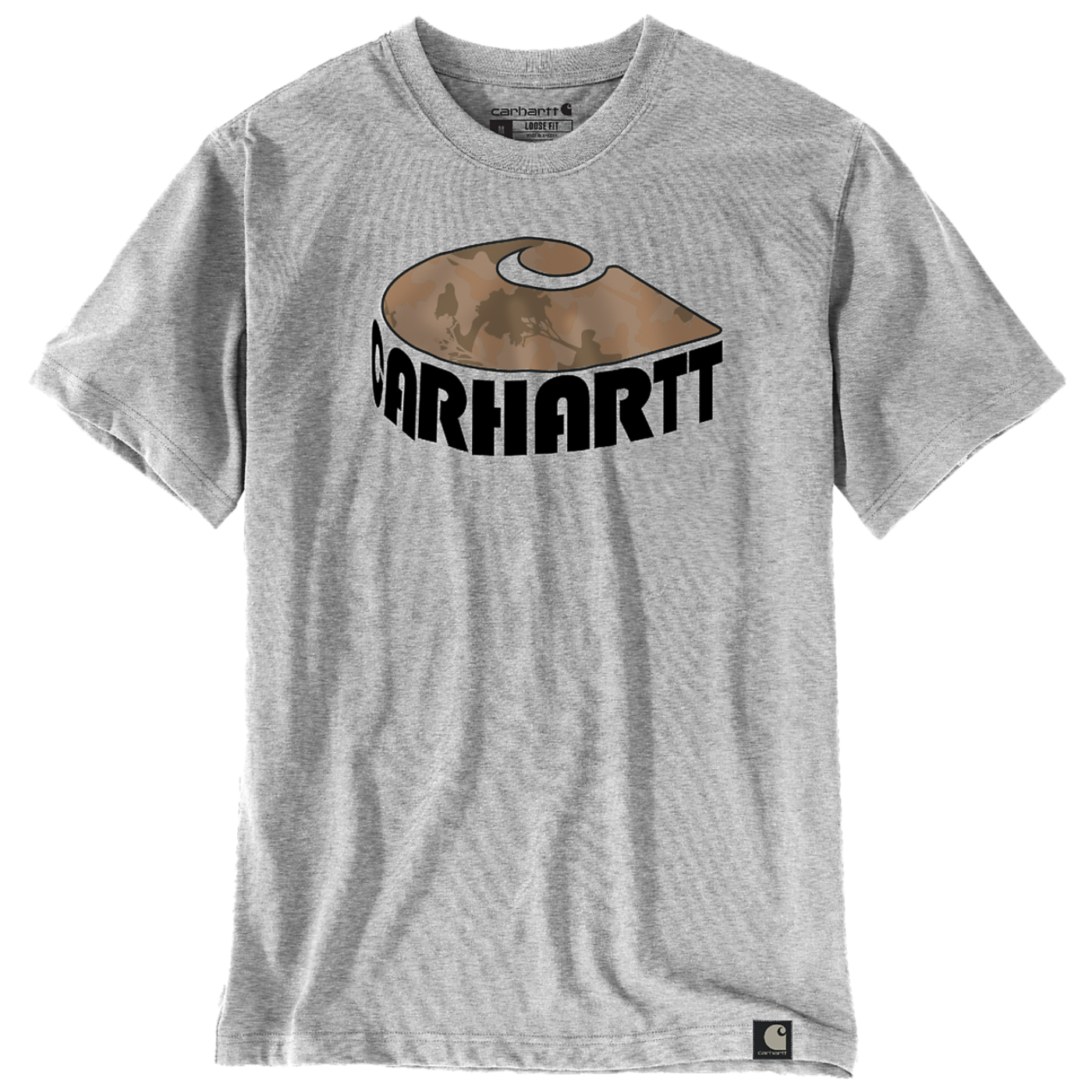 Camo Graphic Limited Edition Carhartt Gray T-Shirt