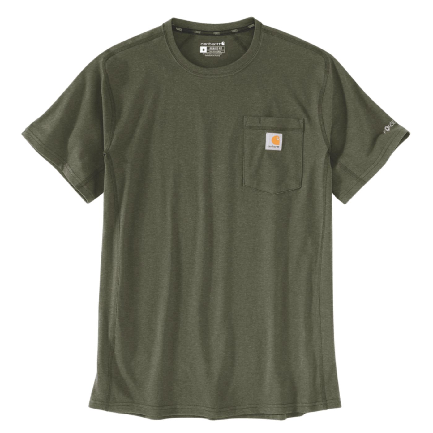 Carhartt Force Flex Men's Short Sleeve T-Shirt in Green