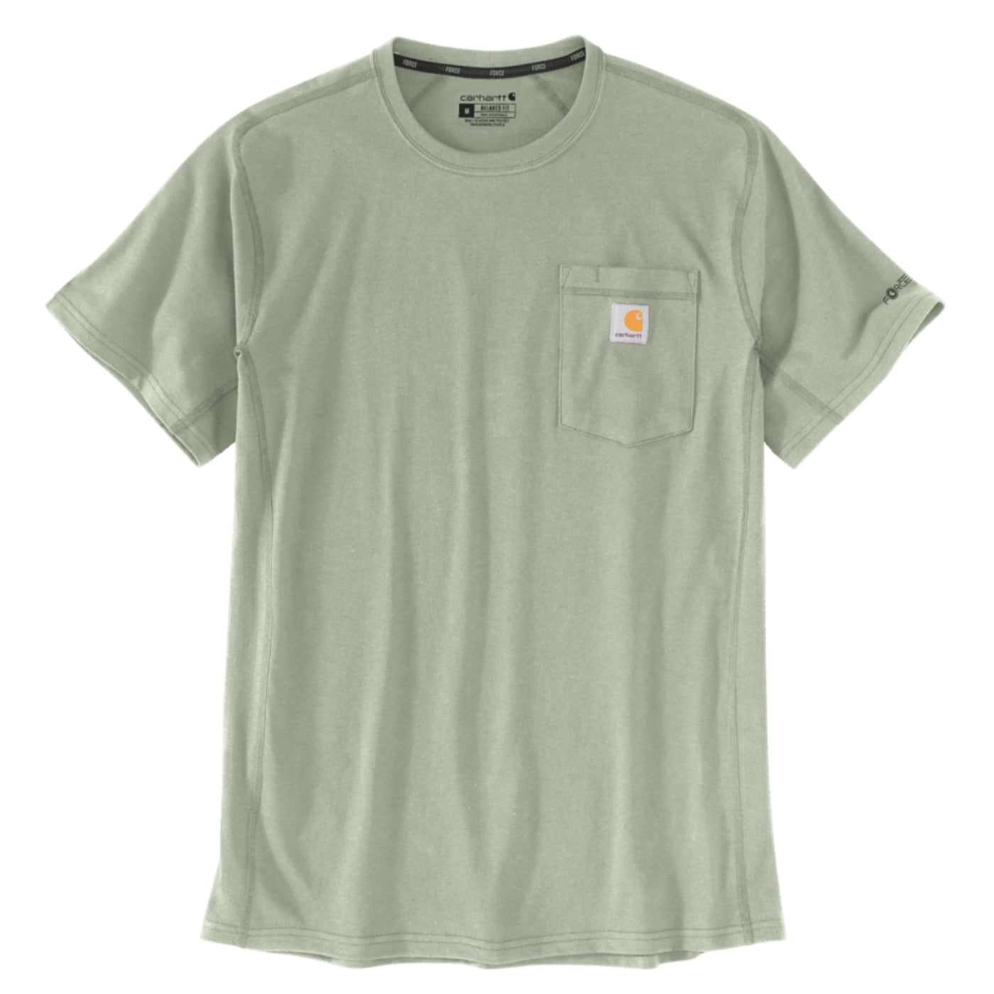 Carhartt Force Flex Men's Short Sleeve T-Shirt in Light Green