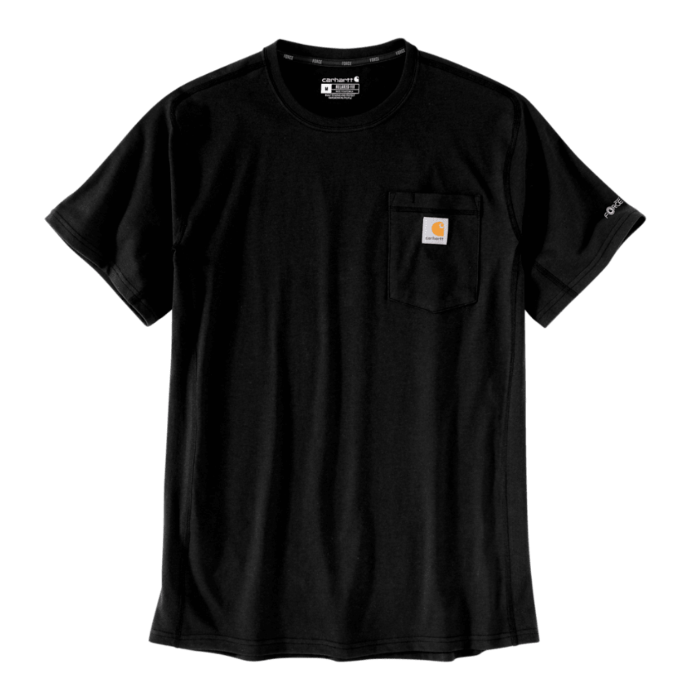 Carhartt Force Flex Men's Short Sleeve T-Shirt in Black
