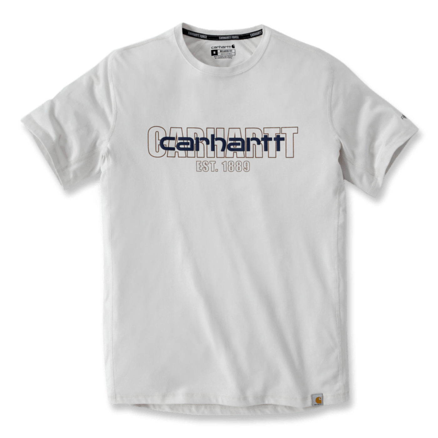 Carhartt Force Graphic Men's Short Sleeve T-Shirt in Ecru