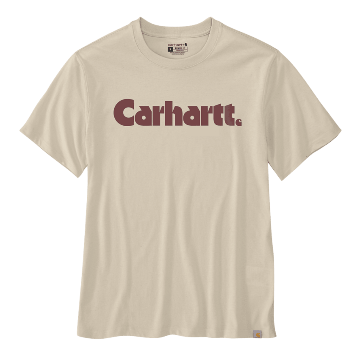 Carhartt Graphic Irvin Men's Short Sleeve T-Shirt in Beige
