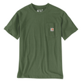 Carhartt Men's Short Sleeve Pocket T-Shirt Loose Fit in Green