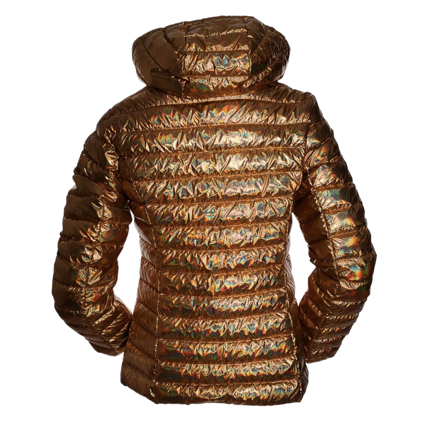 JOTT Clo Holographic Yellow Women's Jacket