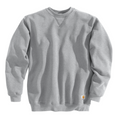 Carhartt Men's Loose Fit Midweight Crewneck Sweatshirt in Gray