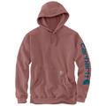 Sweatshirt c/ capuz Sleeve Logo Carhartt Tinto