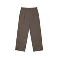 Prohibited Soho Pleated Khaki Unisex Trousers