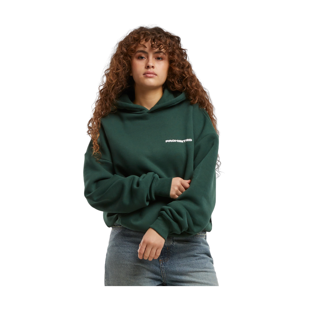 Hoodie Verde Prohibited 10119 Cardado Unissexo