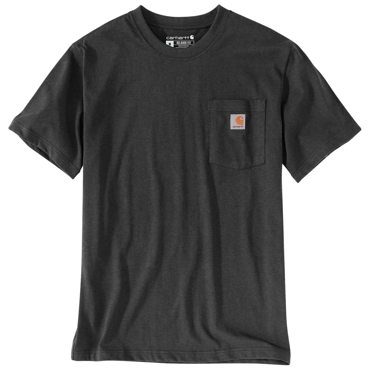 Carhartt Men's Dearborn Relaxed Pocket Short Sleeve T-Shirt in Gray