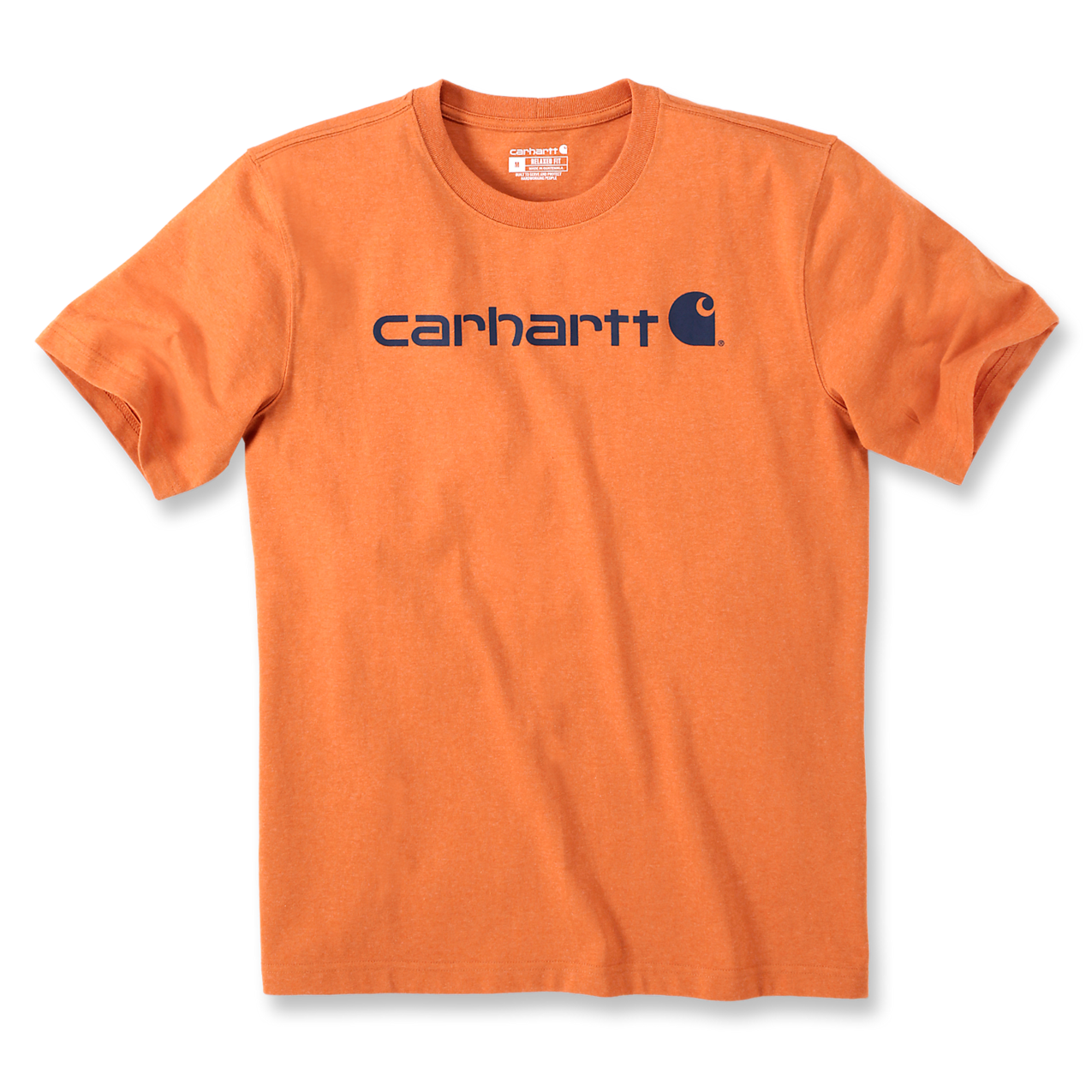 Carhartt Orange Logo Choir T-Shirt