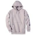 Carhartt Pink Sleeve Logo Hoodie