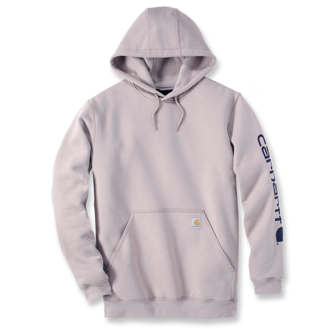 Carhartt Pink Sleeve Logo Hoodie