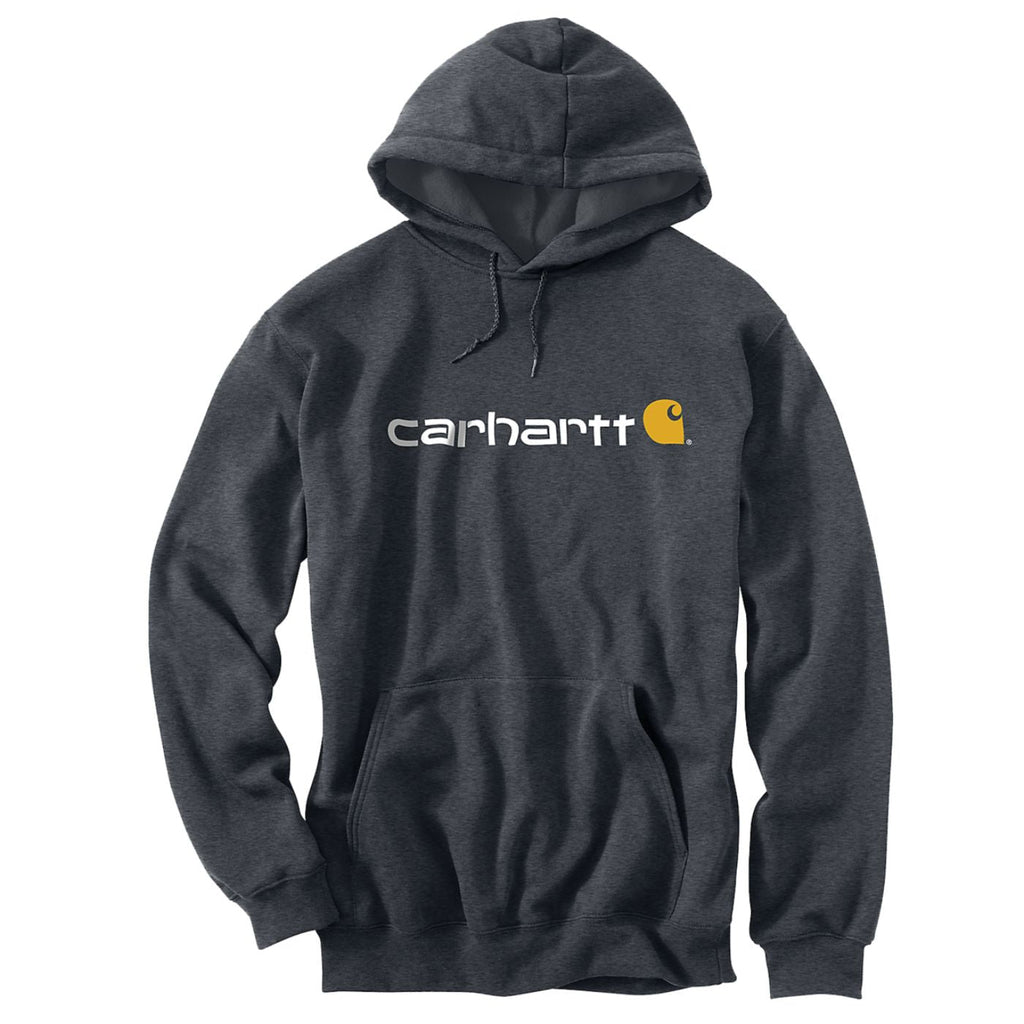 Carhartt Signature Logo Hoodie Gray