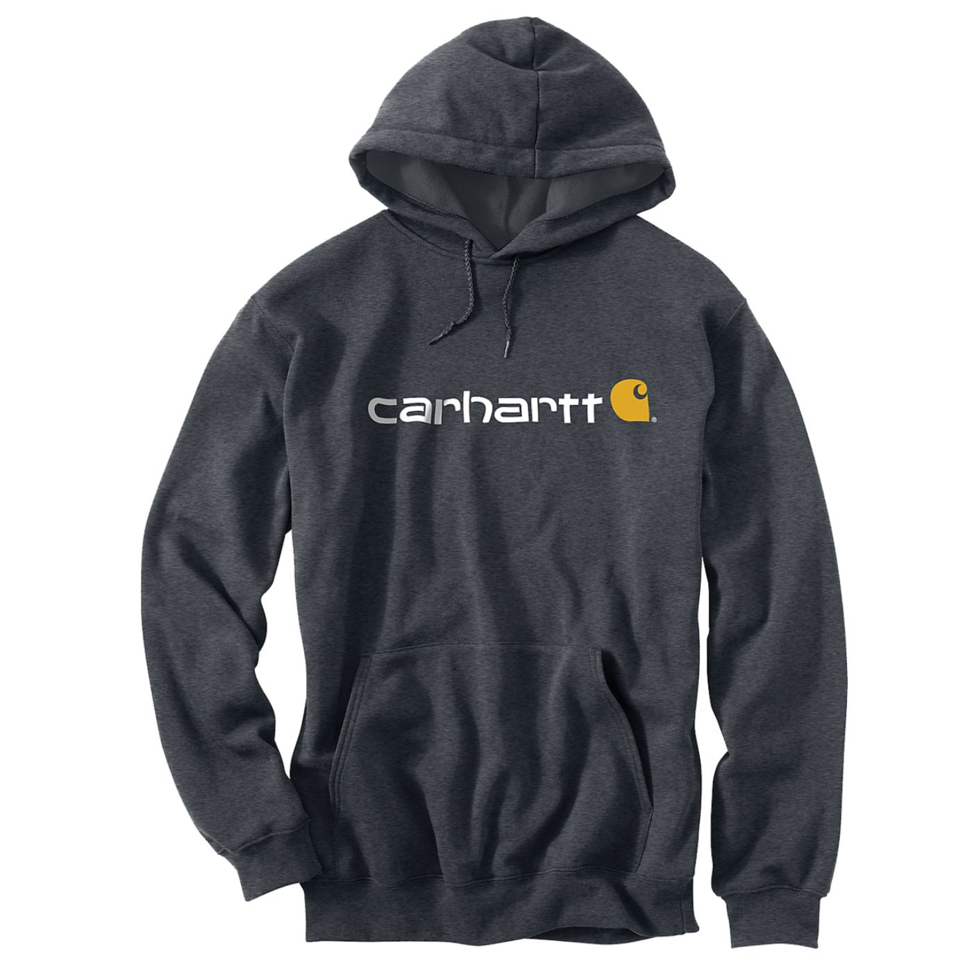 Carhartt Signature Logo Hoodie Gray