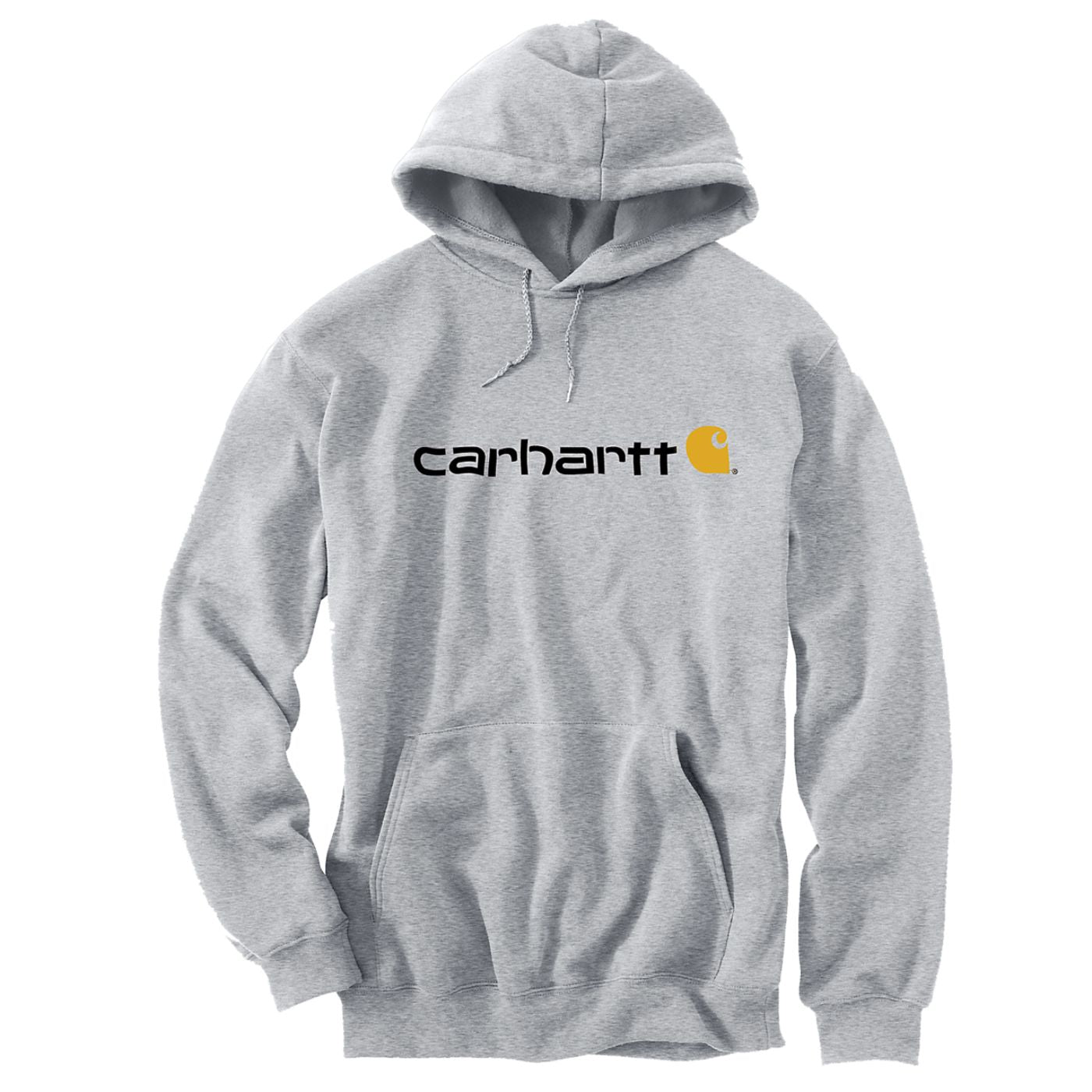 Carhartt Signature Logo Hoodie Gray