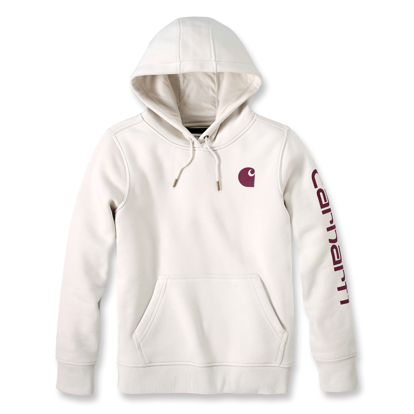 Sweatchirt with hood Logo Sleeve Carhartt