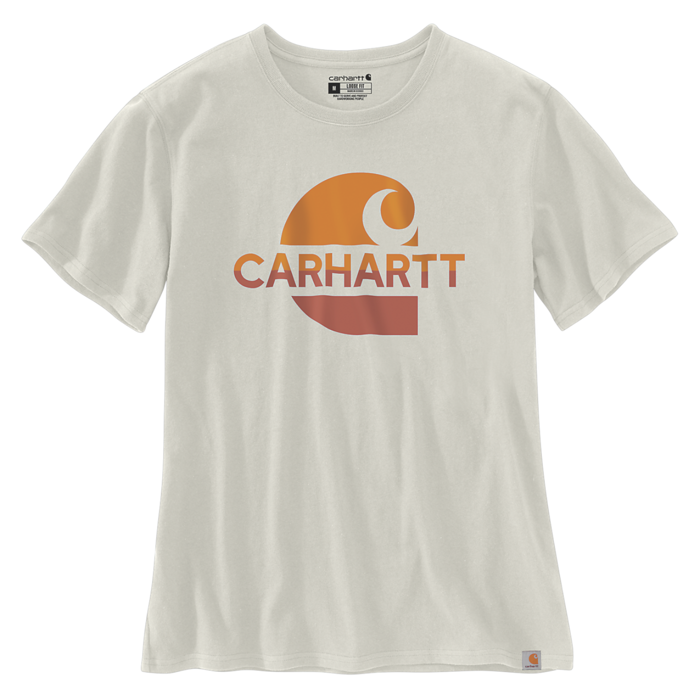 Carhartt Women's White Print T-Shirt