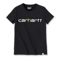 Carhartt Women's Logo Printed T-Shirt Black