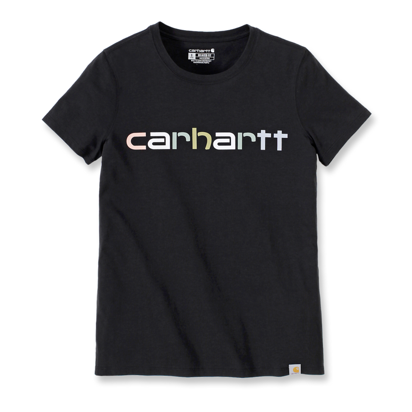 Carhartt Women's Logo Printed T-Shirt Black