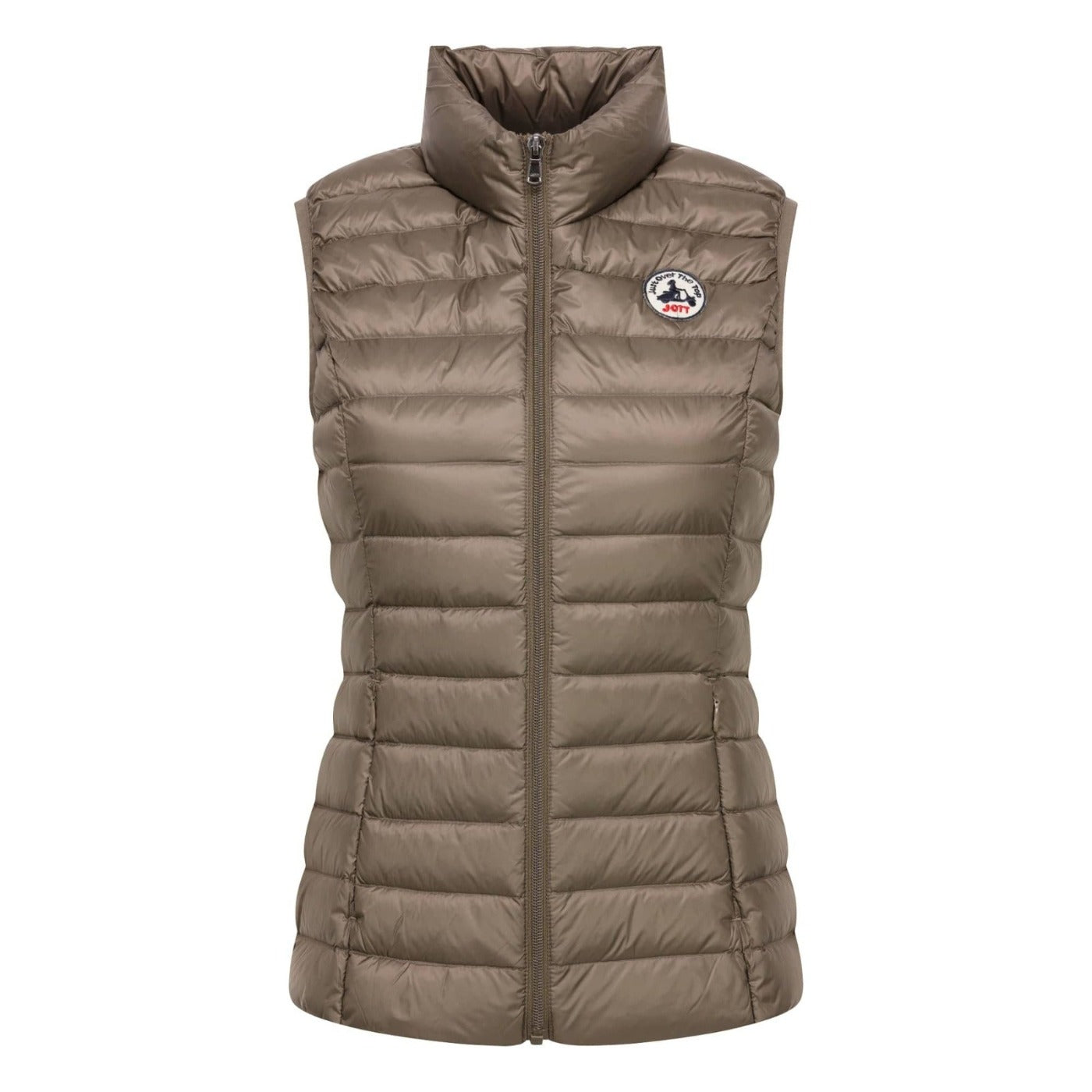 JOTT Women's Brown Silk Vest