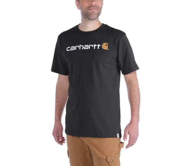 Carhartt Logo Choir T-Shirt Black