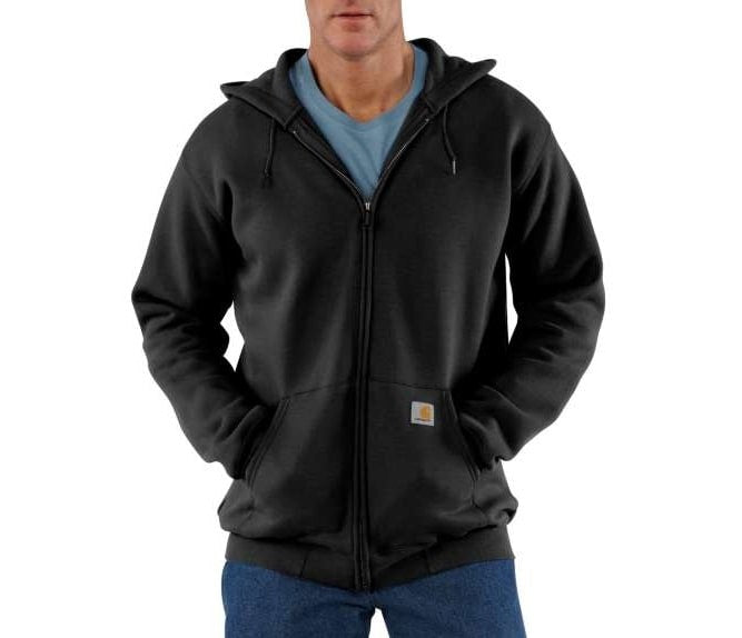 Carhartt Black Zip Hooded Jacket