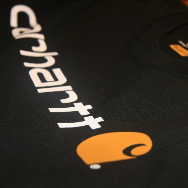 Carhartt Logo Choir T-Shirt Black