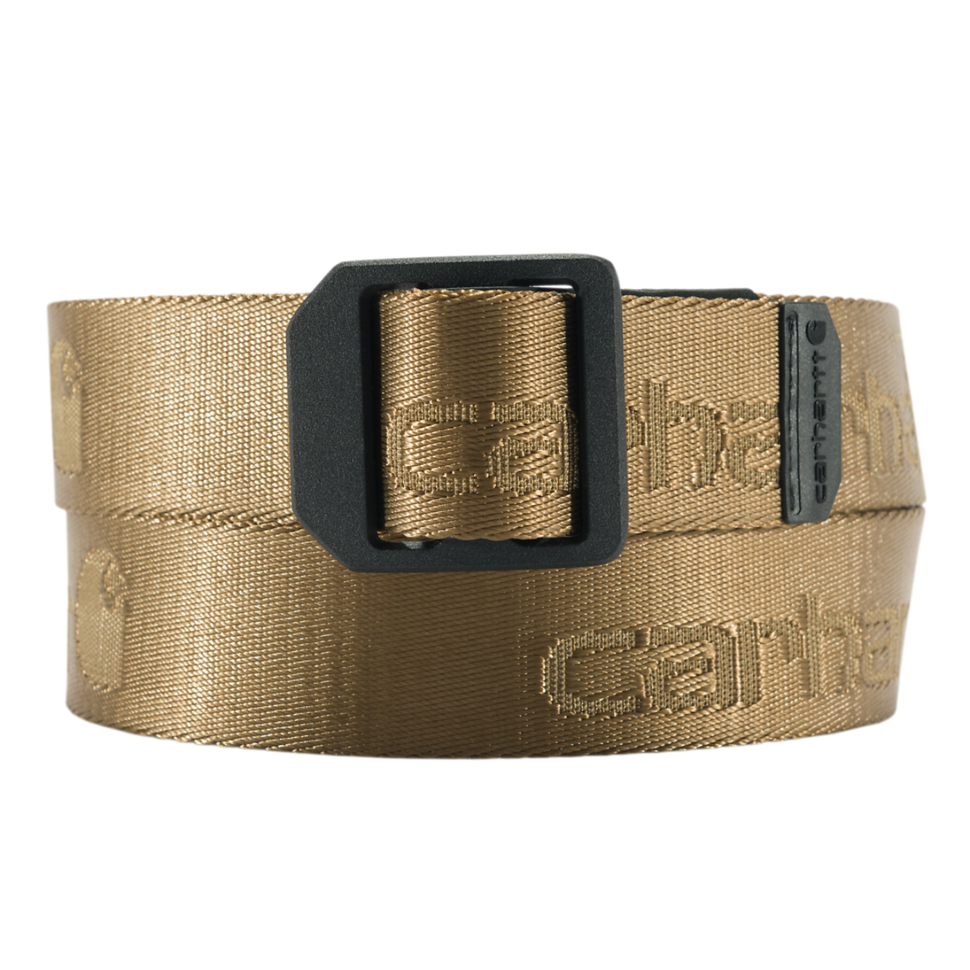 Carhartt Brown Webbing Ladder Lock Belt