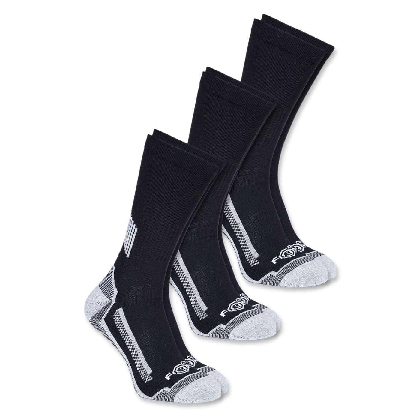 Carhartt Force Work Crew Socks Black