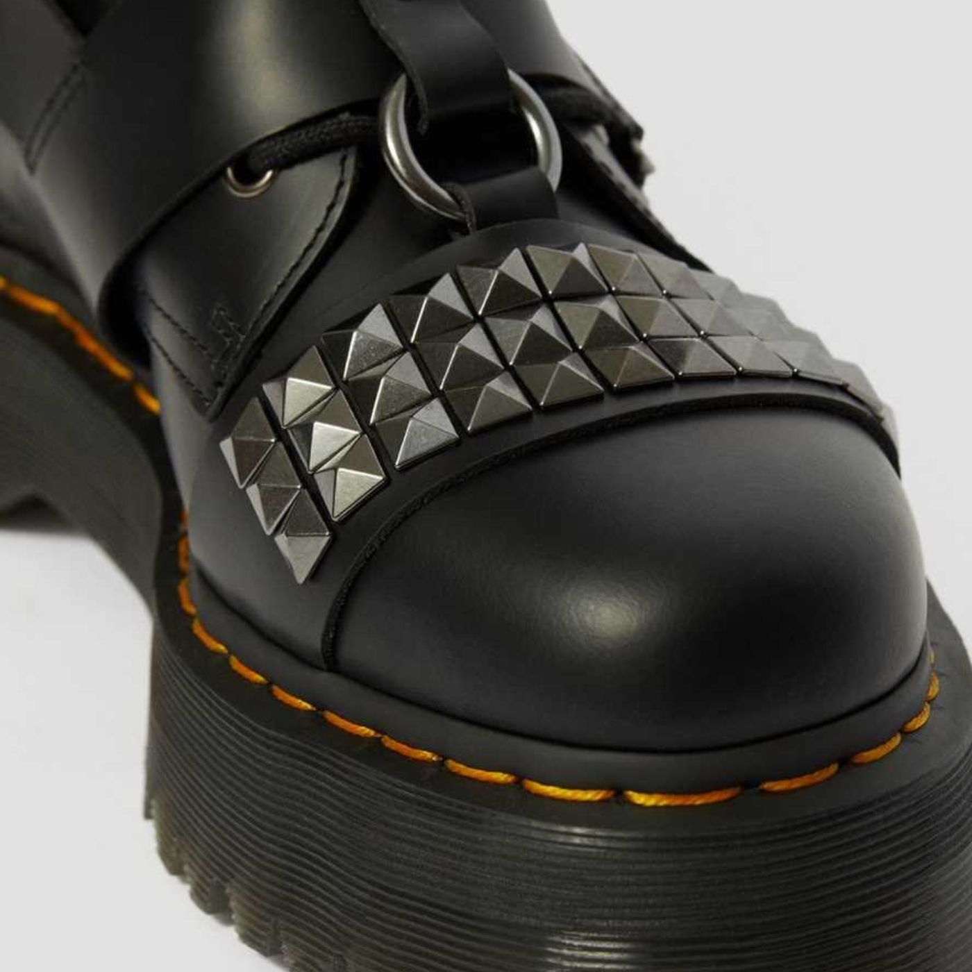 Dr. Martens Jadon Platform Boots with Studs in Black