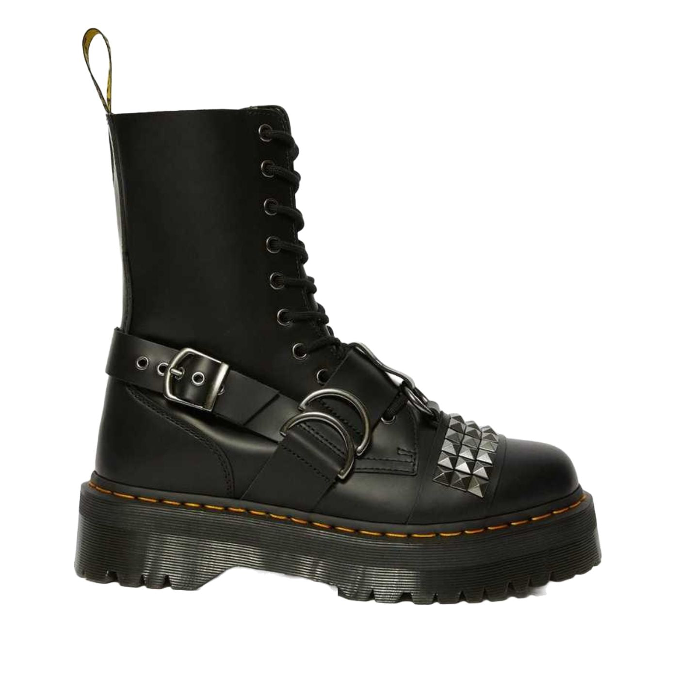 Dr. Martens Jadon Platform Boots with Studs in Black