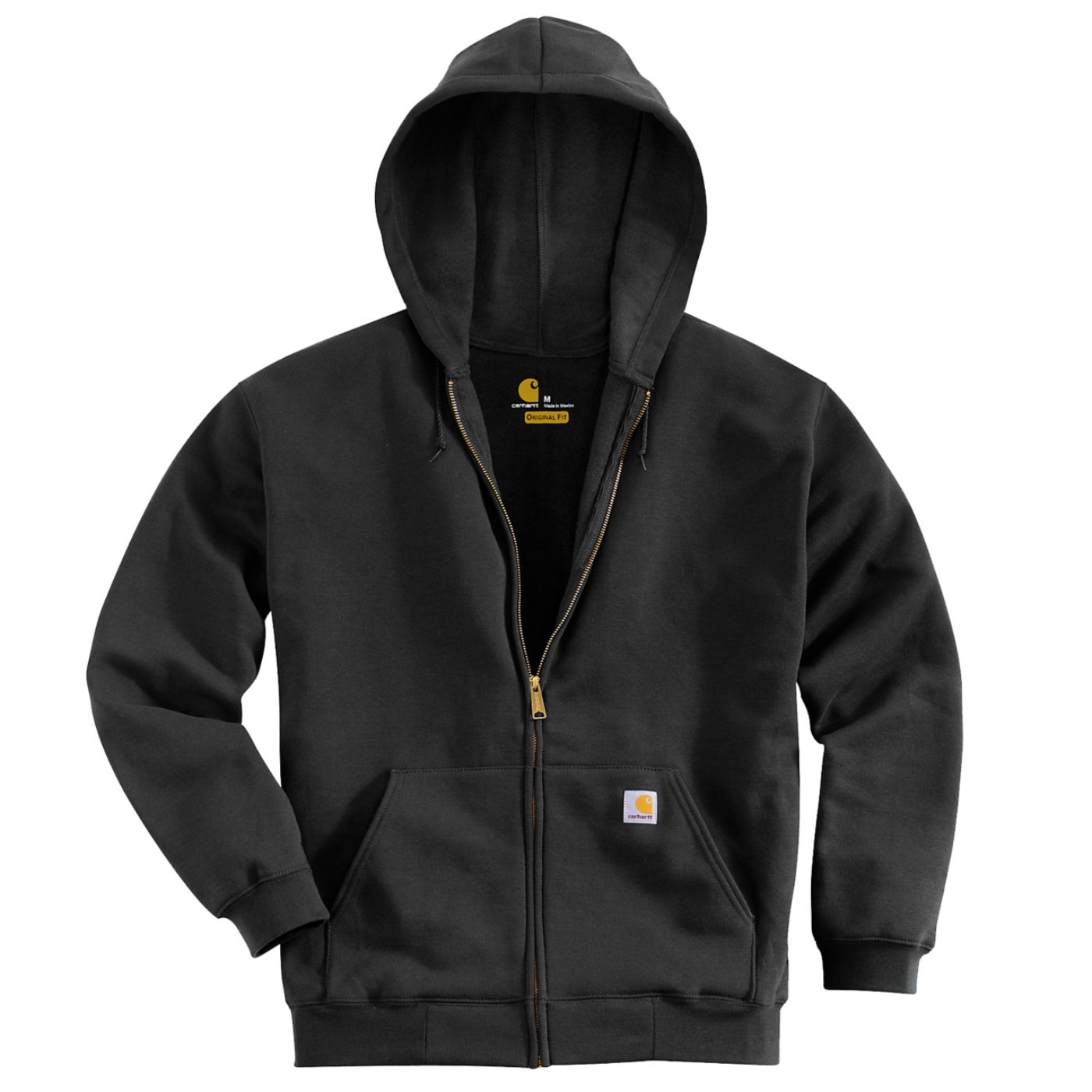 Carhartt Black Zip Hooded Jacket