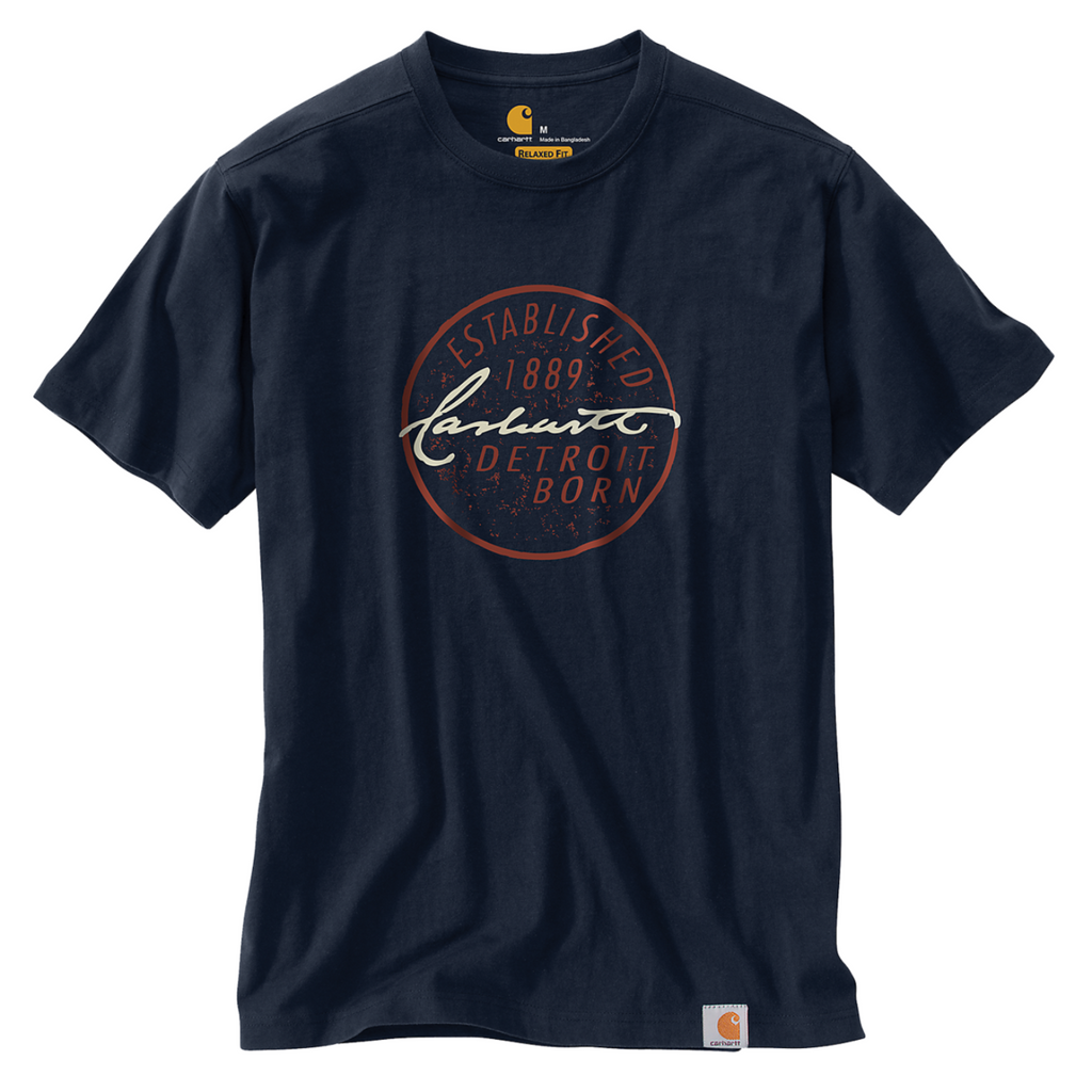 Detroit Born Logo Carhartt T-Shirt