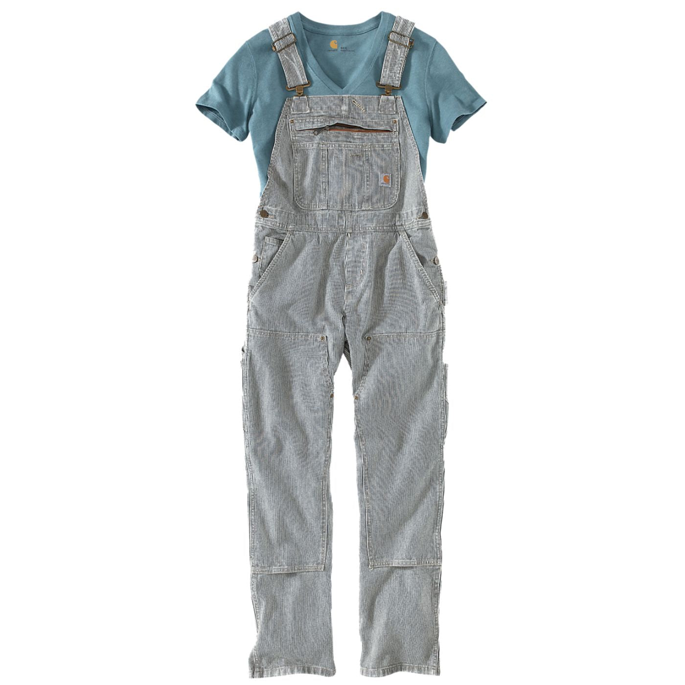 Jardineiras de Ganga Stripped Carhartt