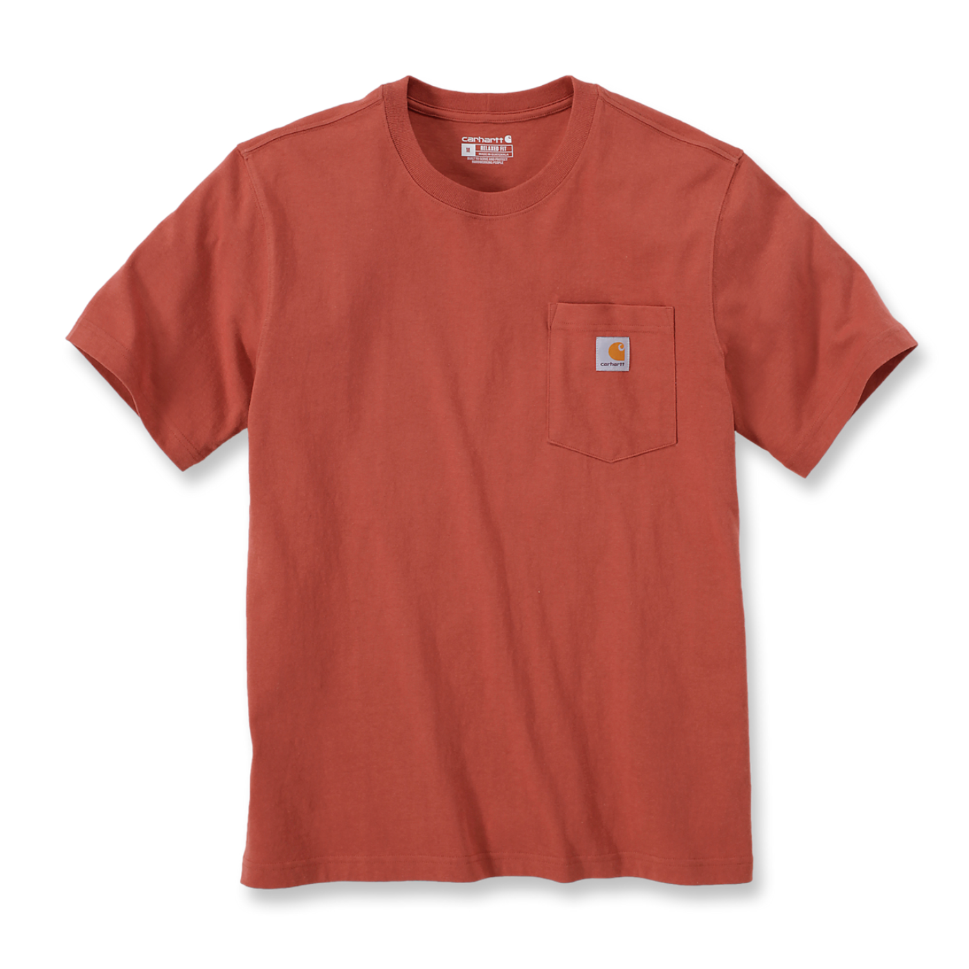 Carhartt Orange Workwear T-Shirt with Pocket