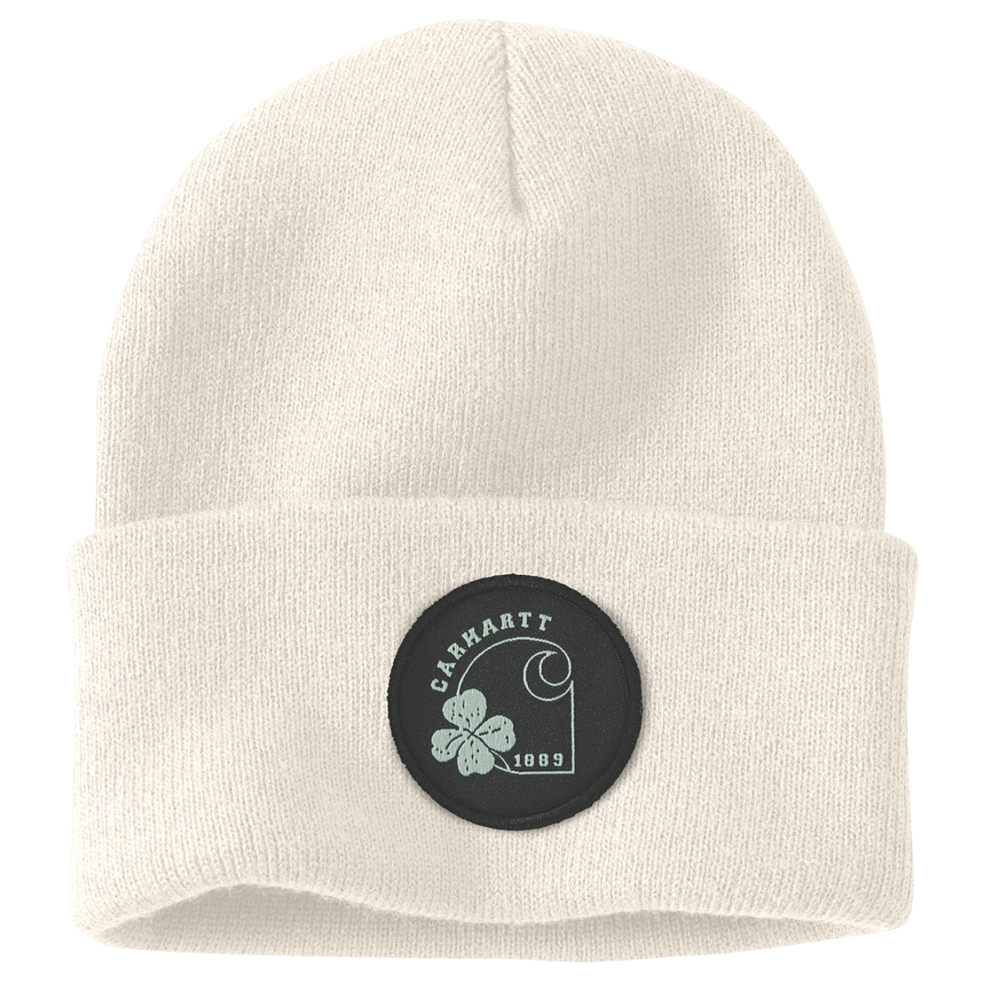 Carhartt White Shamrock Beanie