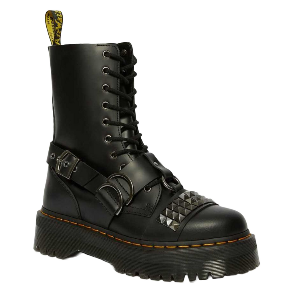 Dr. Martens Jadon Platform Boots with Studs in Black