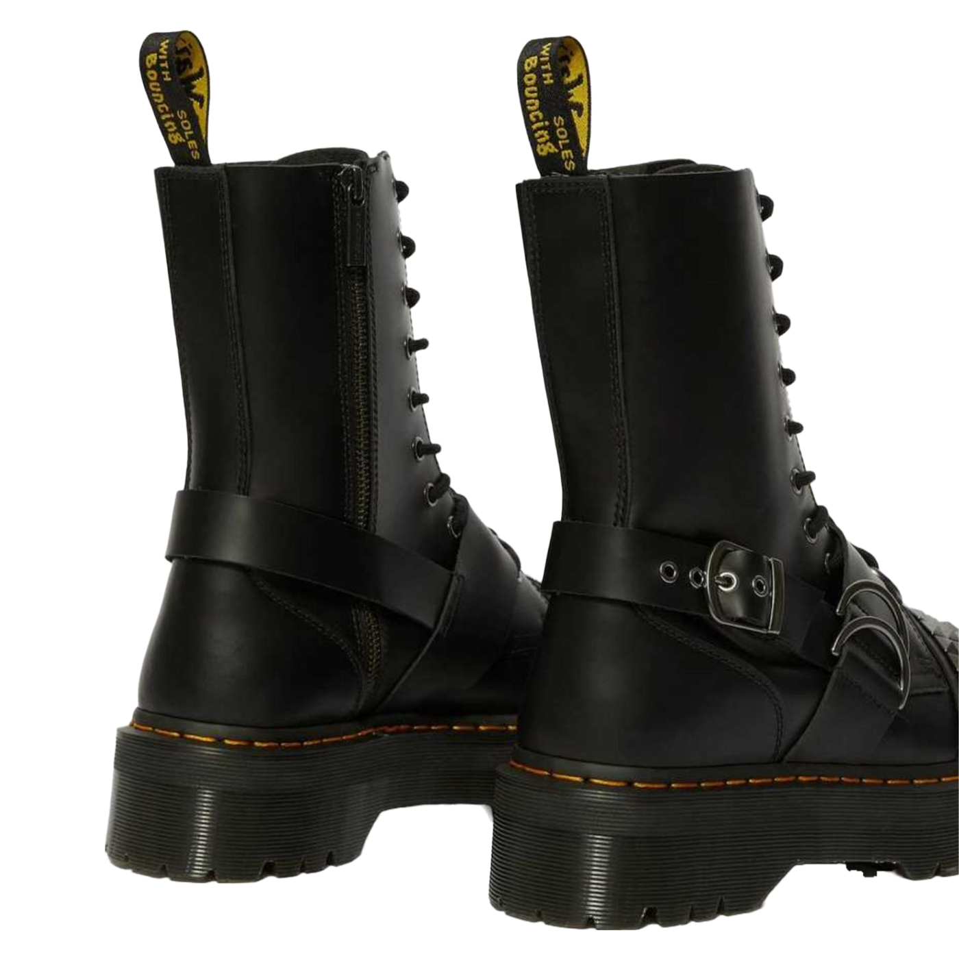 Dr. Martens Jadon Platform Boots with Studs in Black